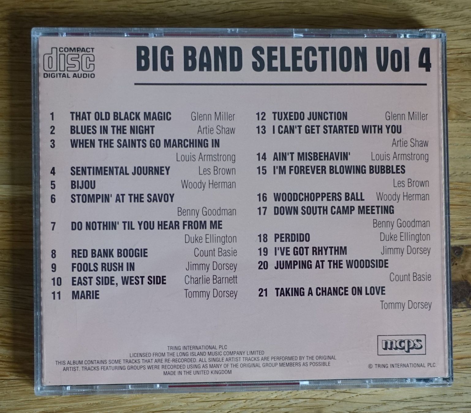 CDs: The Big Band Selection - Volume Four - F8 – Gebraucht aus Sessa von fraenklishop 1