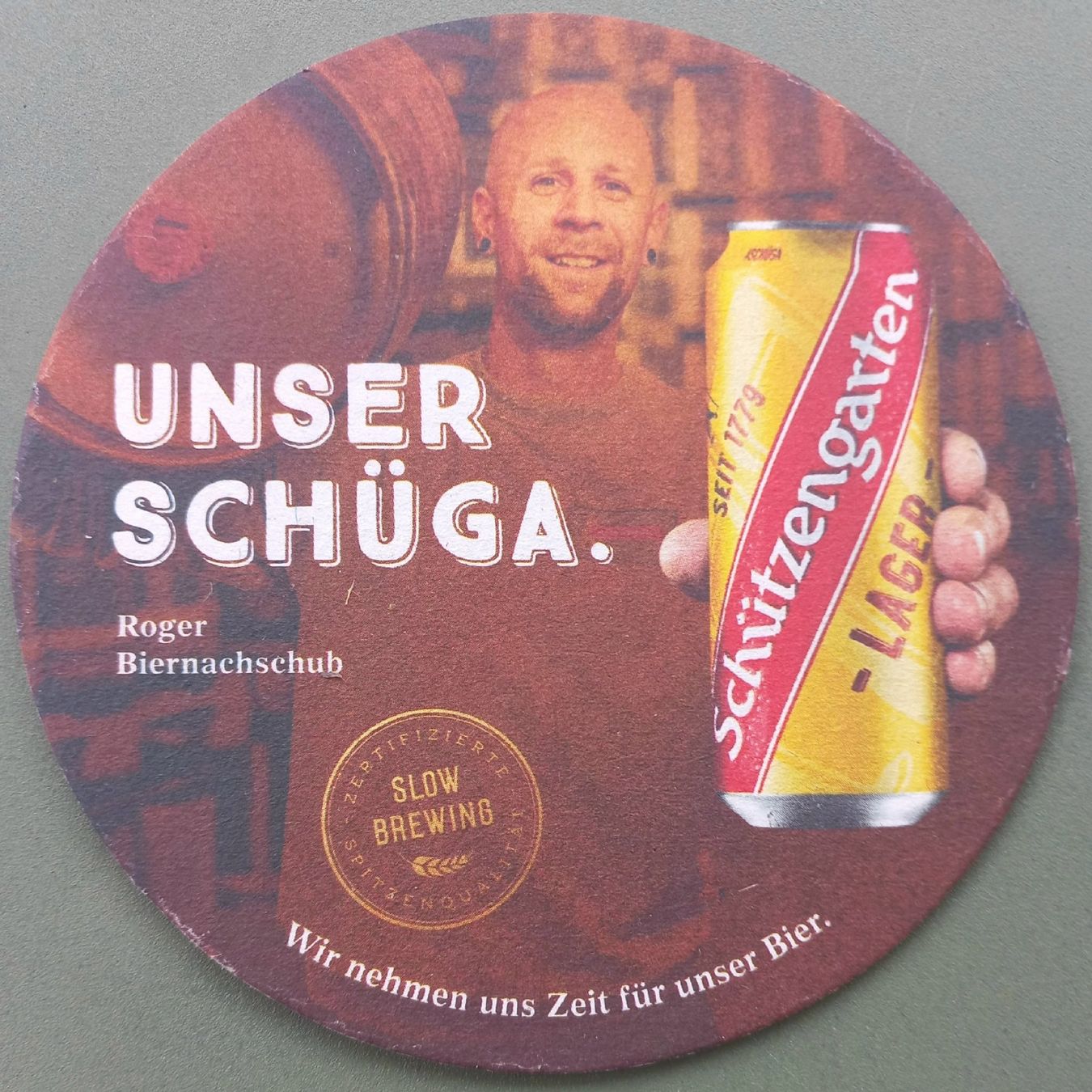 Untersetzer: Bierdeckel - Schützengarten - CH – Gebraucht aus Niederuzwil von lubimaja