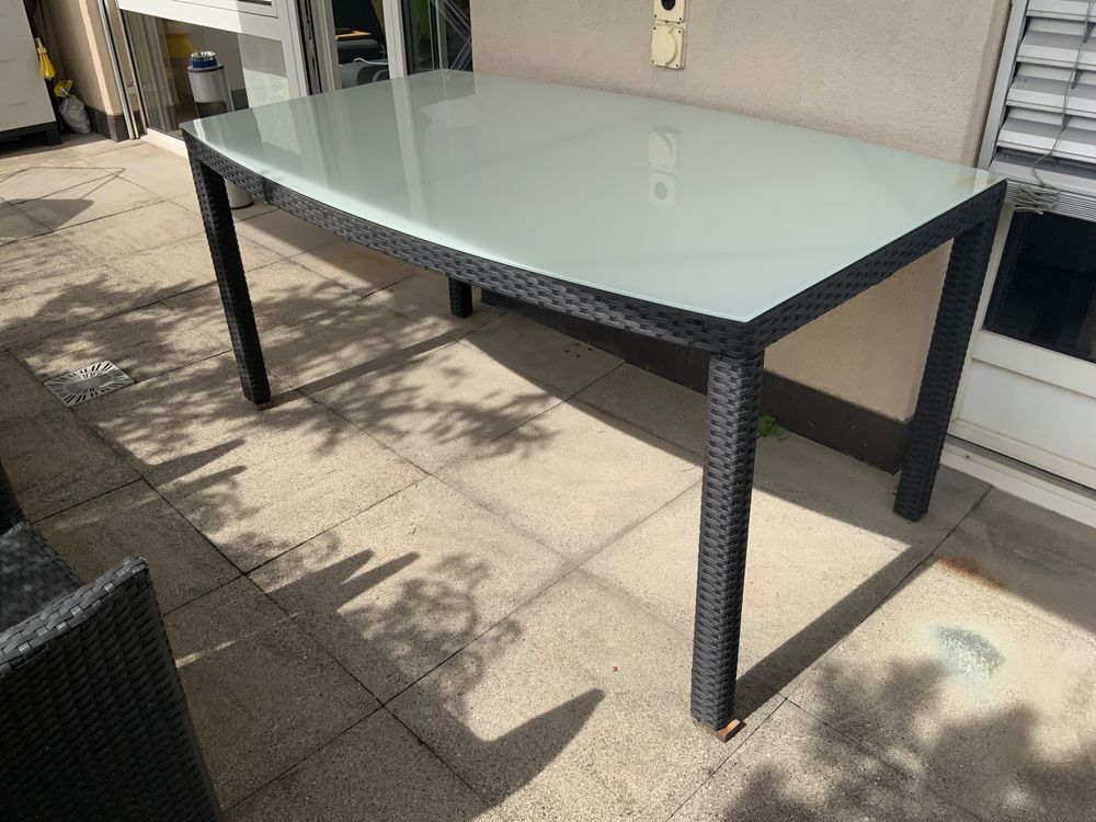 GartenBalkon Tisch mit 4 Stühle Kaufen auf Ricardo