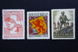 (m725) Infanterie Wit 327/1 + 328/1 + 332/1 *