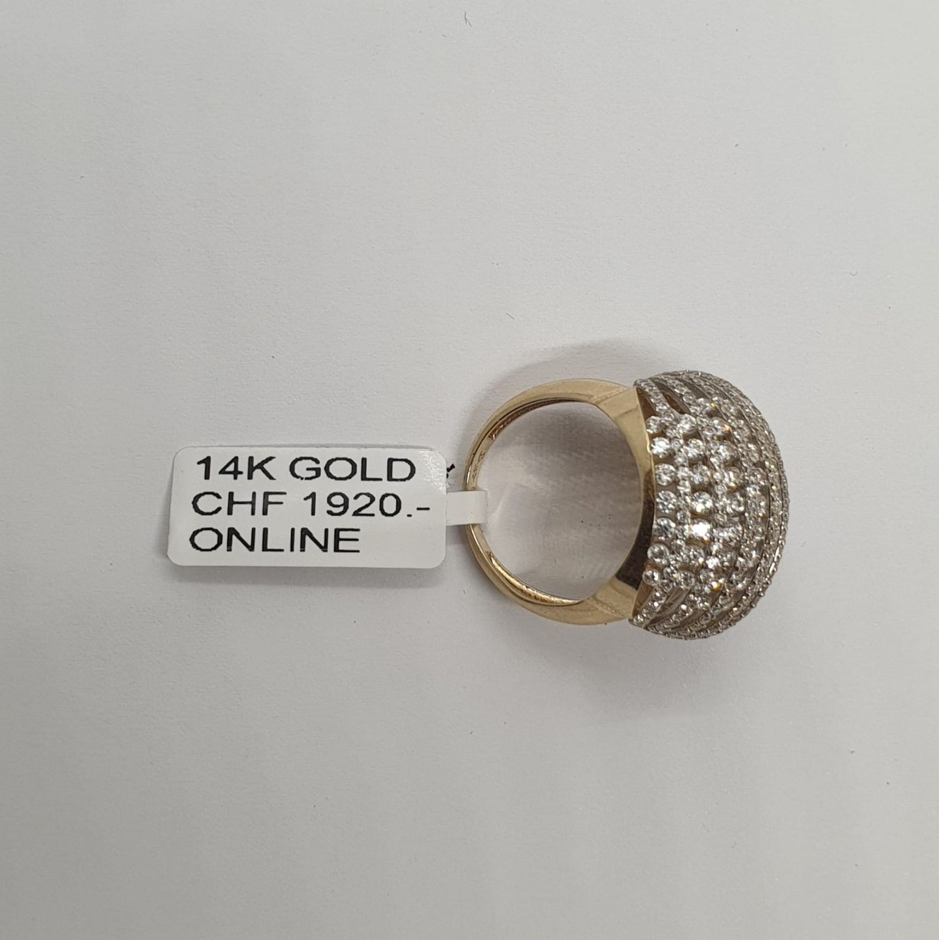 Anelli: Echt 14K Gold Ring – Usato da Luzern venduto da Goldhaus-Luzern 2