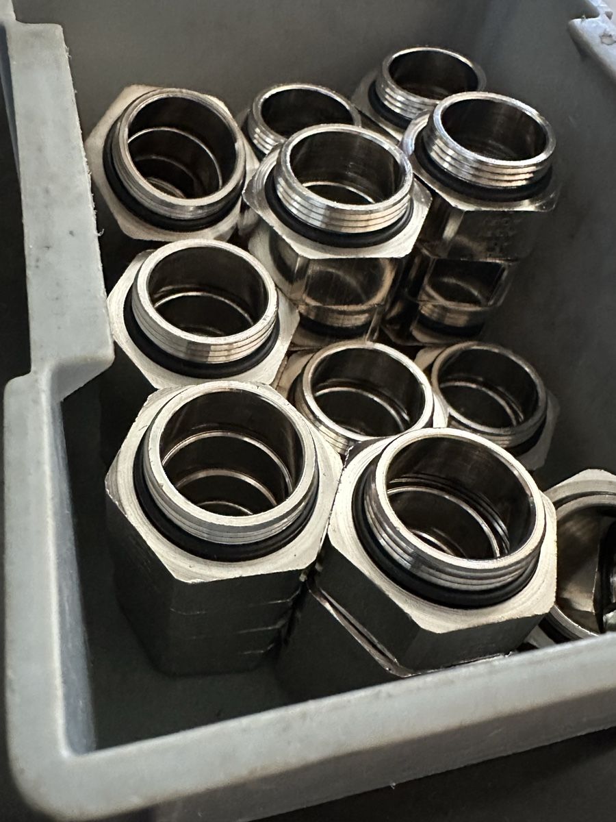 Ferramenta: Agro Fitting mit 36mm Schlüsselweite – Nuovo (secondo la descrizione) da Uster venduto da Hinze01