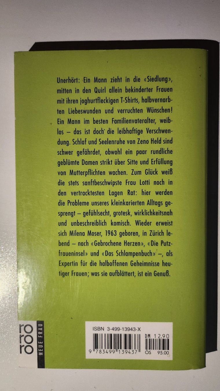Libri: Milena Moser: Blondinenträume – Usato da Dietikon venduto da Buchantiqdietikon 1