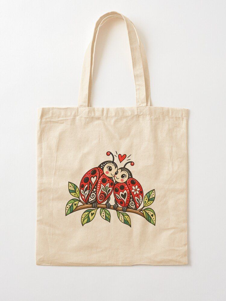 Borse: Stofftasche - Marienkäfer - inkl. Versand – Nuovo e nell'imballaggio originale da Basel venduto da Kunterbunt12 1