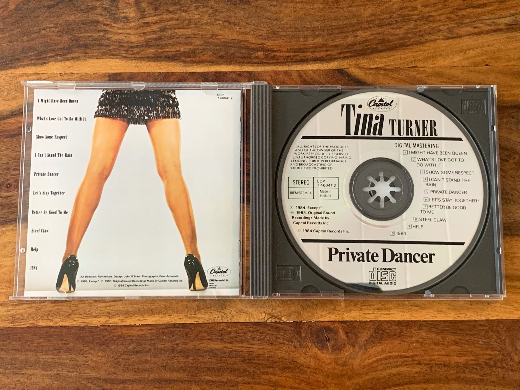 CD: Tina Turner – Private Dancer – Usato da Plaffeien venduto da olpari 2
