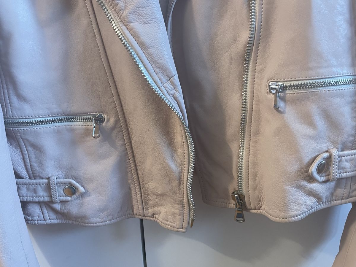 Giacche: Lederjacke/Bikerjacke rosa Brogden, Gr. M – Usato da Gockhausen venduto da AnneT07 4