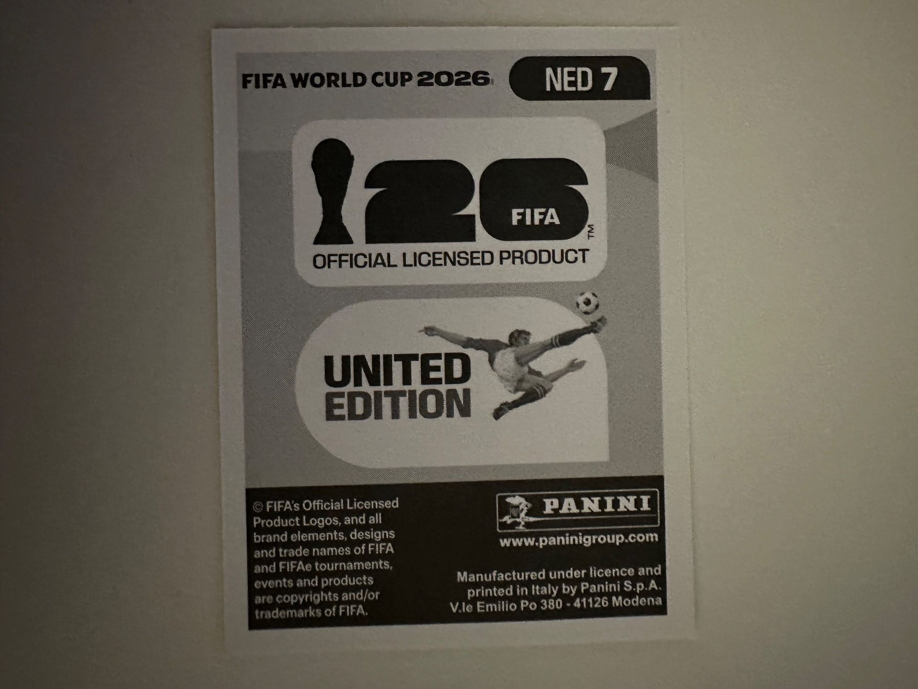 Panini Carte collezionabili: Panini FIFA World Cup 2026 Nathan Aké NED 7 – Nuovo (secondo la descrizione) da Zürich venduto da karsumpel11 1
