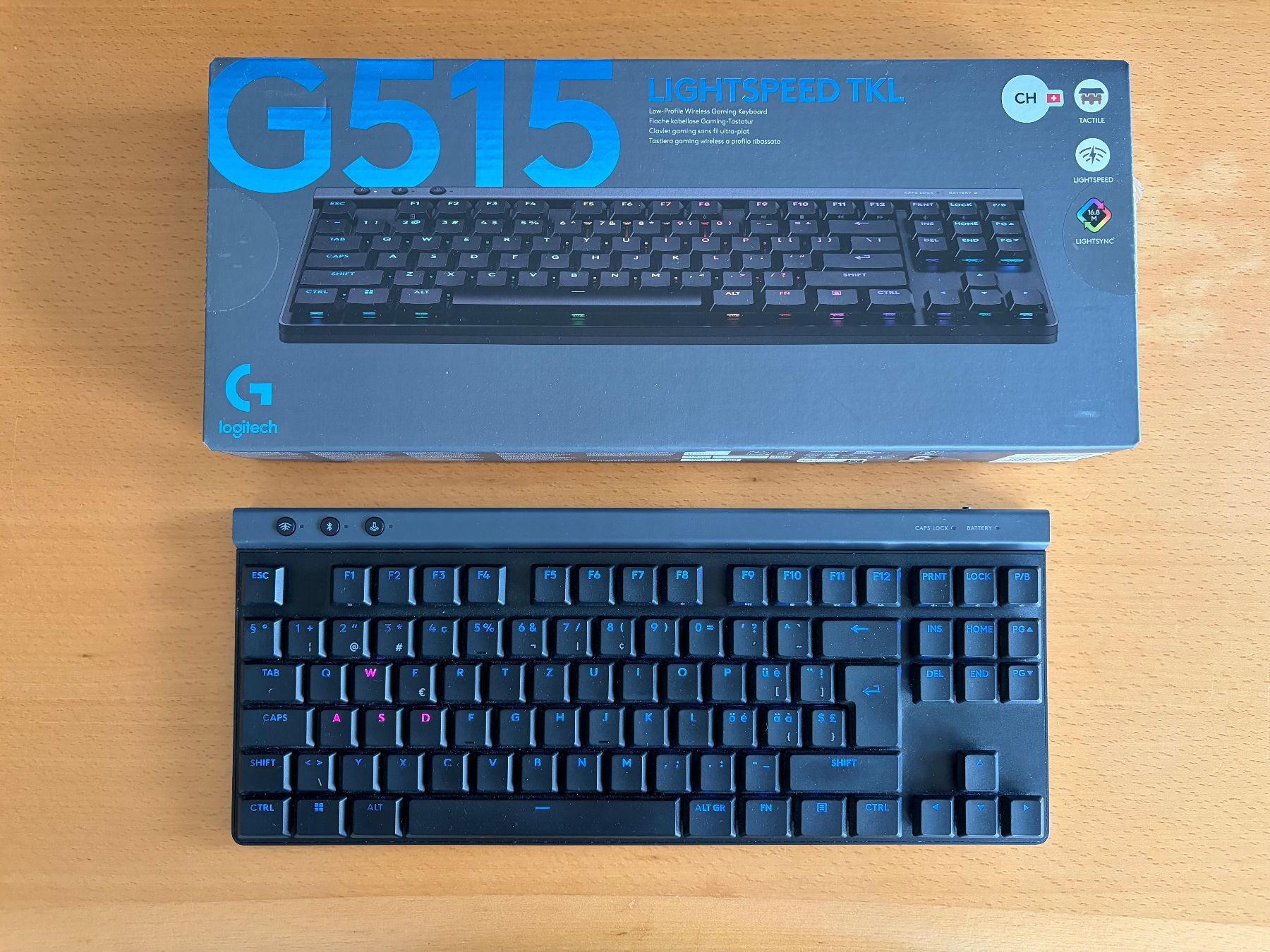 Logitech Tastaturen: Logitech G G515 Lightspeed TKL – Gebraucht aus Ursy von Sac1508