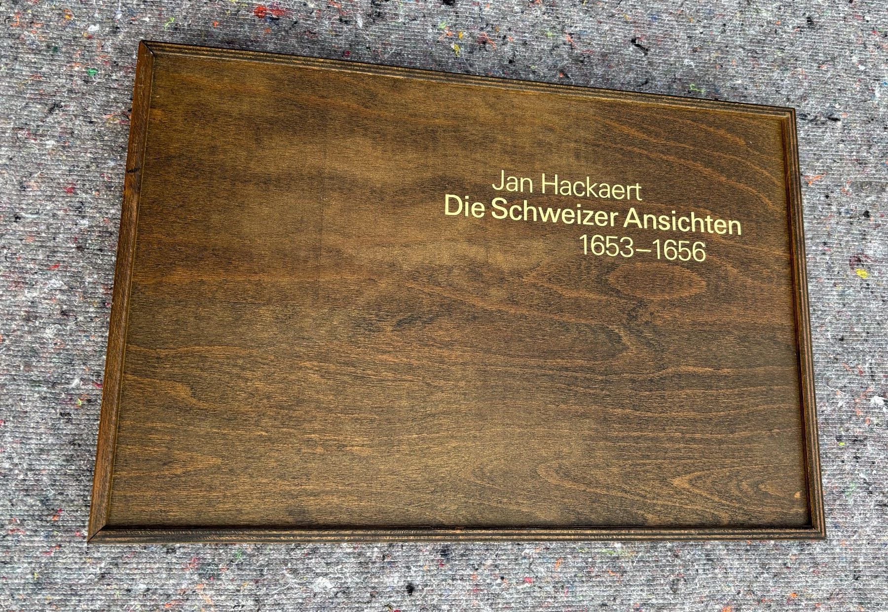 Poster & Bilder: Bilder Jan Hackaert die Schweizer Ansichten 1653 - 1656 – Neu (gemäss Beschreibung) aus Baar von bricksandmore 1