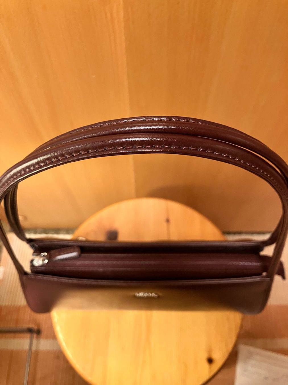 Picard Taschen: Handtasche, Piccard, Glattleder, dunkelrot – Gebraucht aus Zürich von ancillaschmidhauser 2