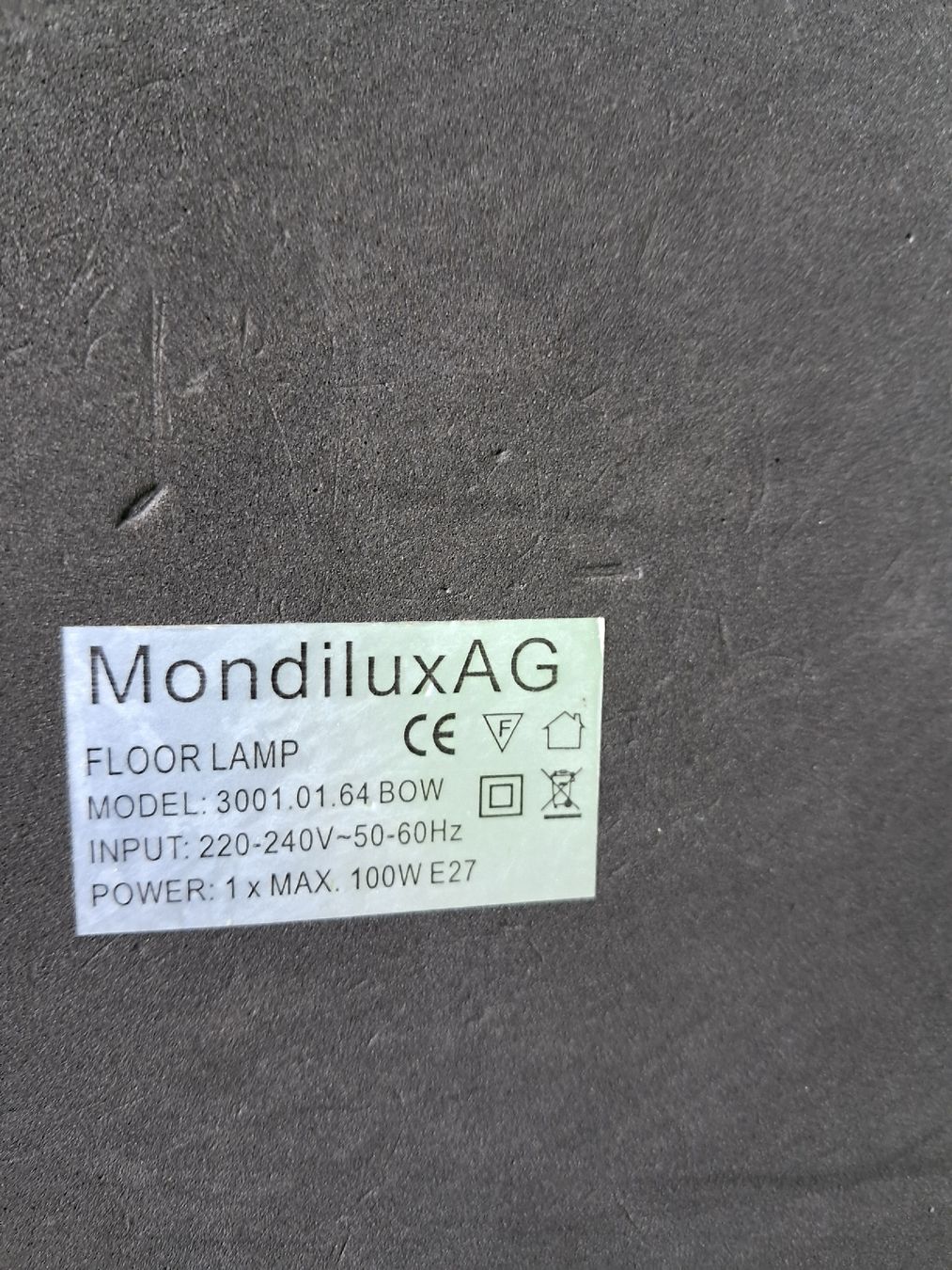 Lampade: Bogenlampe Mondilux ab 1Fr. – Usato da Lütisburg venduto da anou00 4
