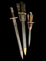 3 Messer Schweizer Armee darunter ein Faschinenmesser 1878