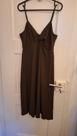 Luftiges Sommerkleid Khaki Braun