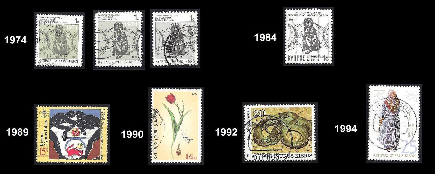 Tutti i francobolli: Zypern / Cyprus Briefmarken ab 1881 – Usato da Baar venduto da W47 3
