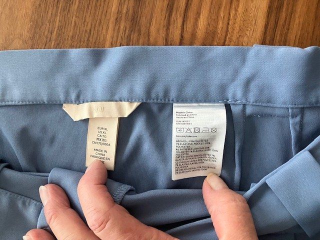 H&M Pantaloni: elastische, jeans-blaue, hose +/- gr. 50 – Usato da Schwarzenberg LU venduto da kindler007 4
