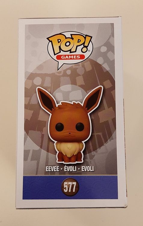 Funko Pop! Pokémon: Eevee Flocado #577 Edición Especial – Figura De Vinilo Coleccionable Con Acabado Aterciopelado