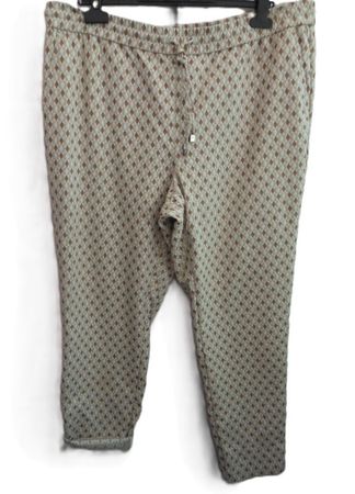 Gr. 48 Thomas Rath Schlupfhose Stretch  beige creme braun