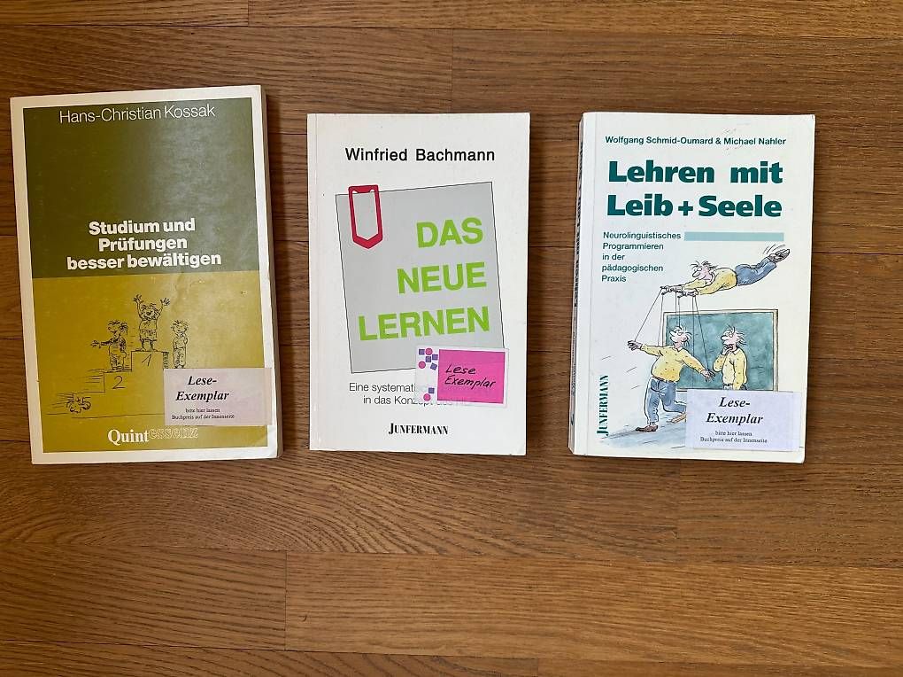 Livres: 7 Sachbücher NLP Lehrer Lehren  – D'occasion à Aarau par vio_lrn7 2