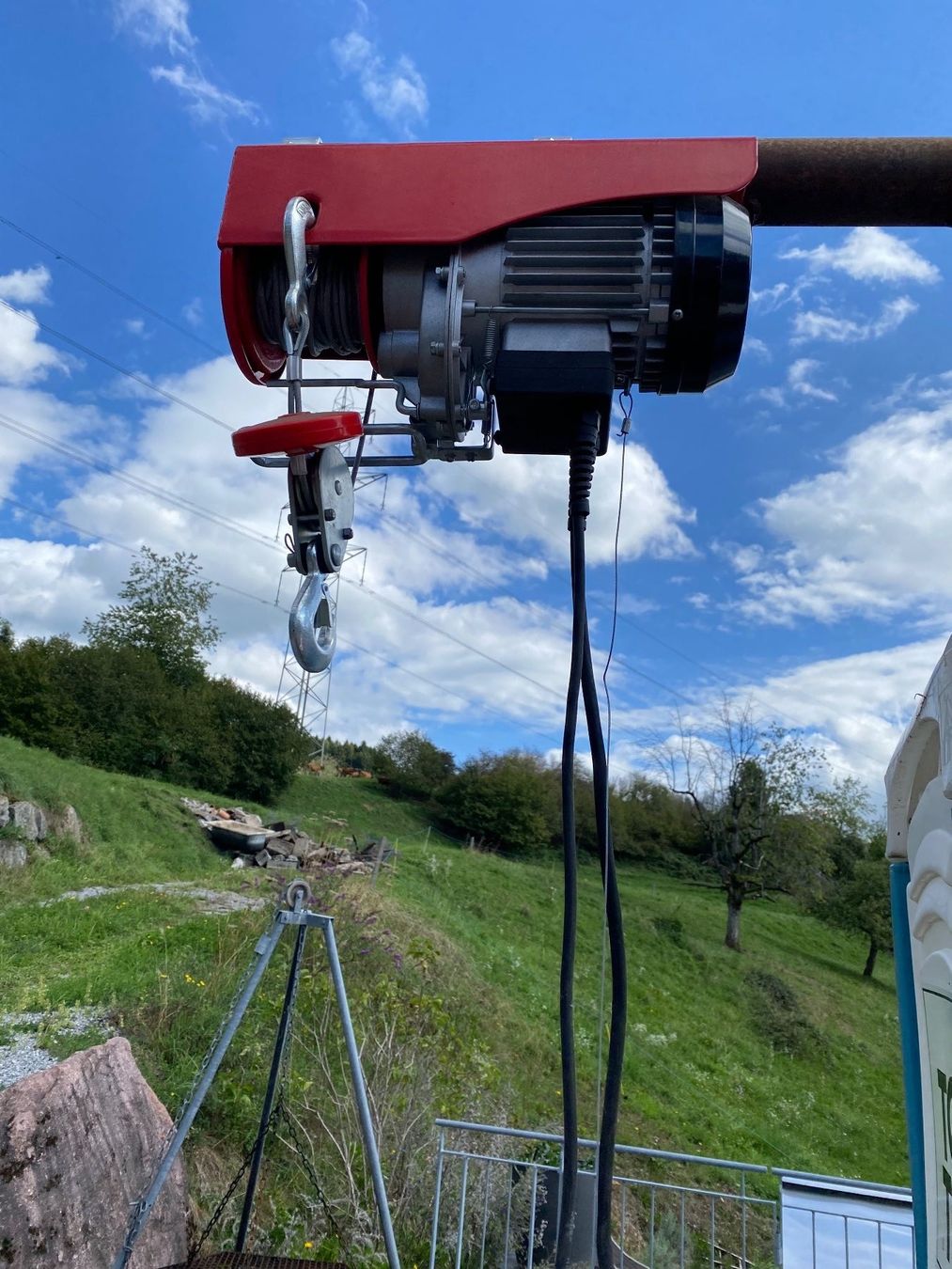 Gru: Kran für z.B. Scheune – Usato da Hinwil venduto da hasuka 1