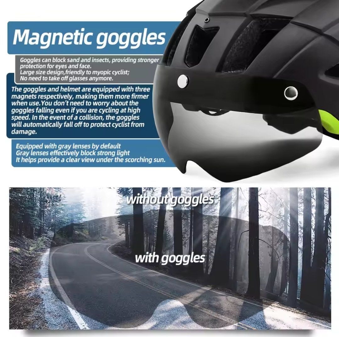 Caschi: Fahrrad Helm LED Licht – Nuovo e nell'imballaggio originale da Suhr venduto da sjay.Cv 4