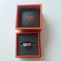 Hermès bague chaîne d'ancre enchaînée 55