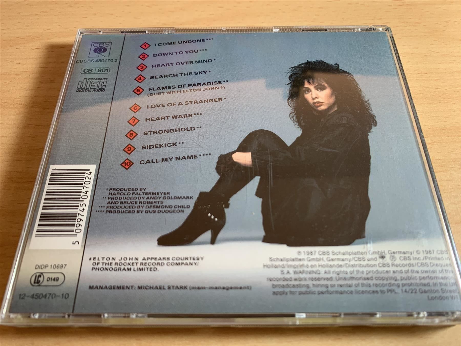 CD: Jennifer Rush – Heart Over Mind – Usato da Rikon im Tösstal venduto da Alpenmutz 1
