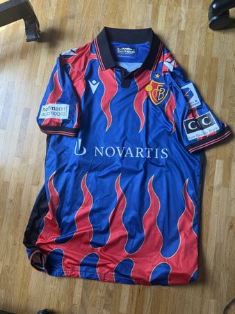 FC Basel Match Trikot, Shaqiri 10, Rarität, Top Zustand!