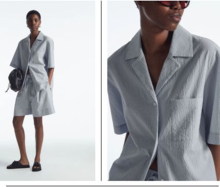 Matching COS seesucker set in XS/34