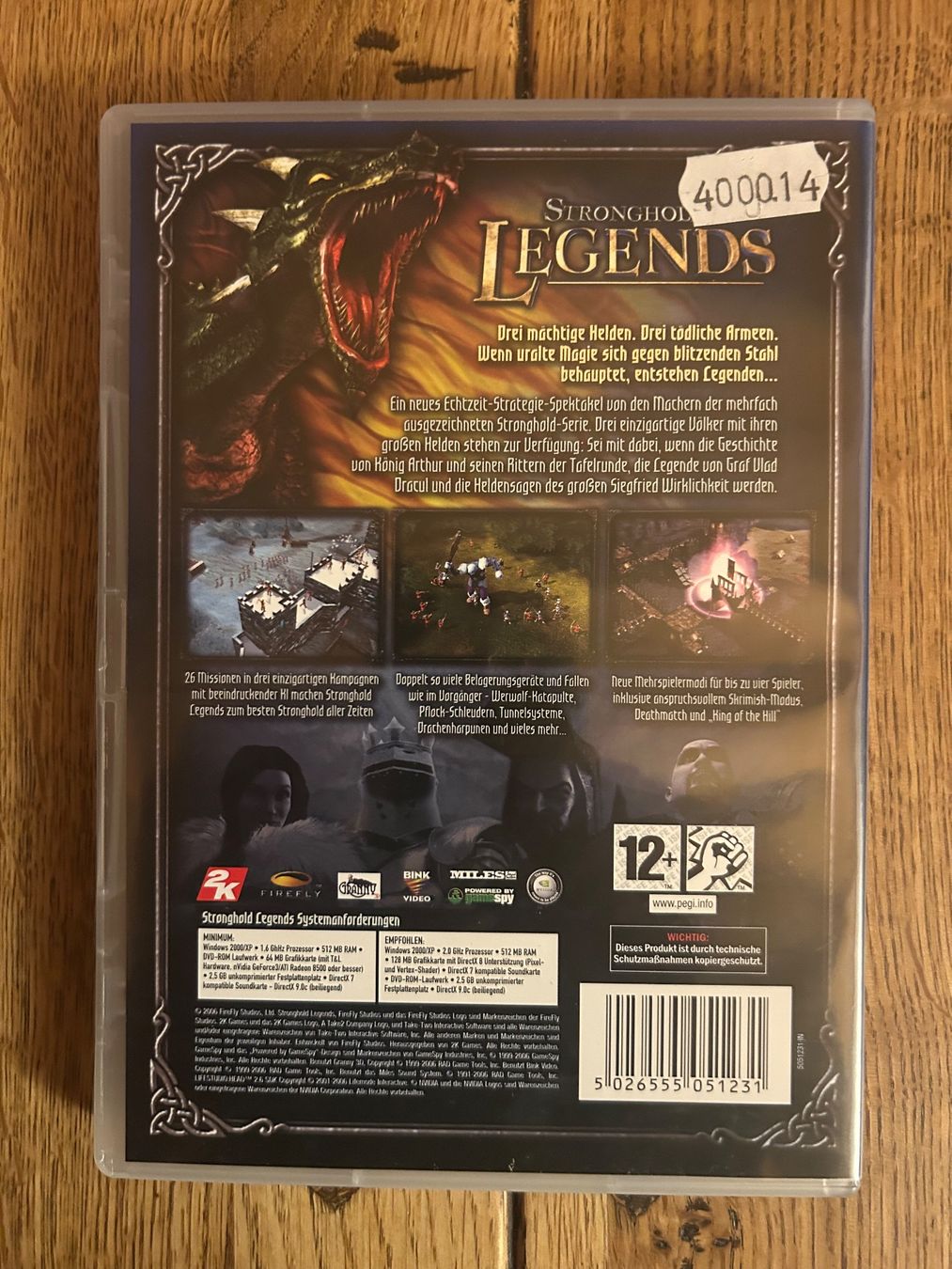Jeux: Stronghold Legends – D'occasion à Wichtrach par obr_g67l 1