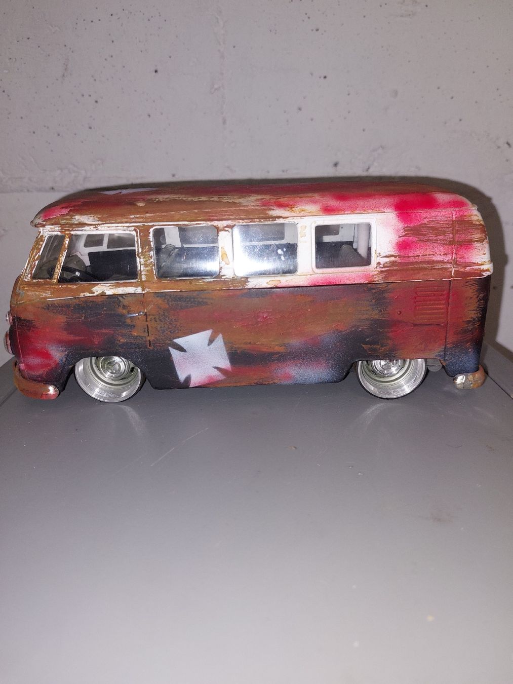 Volkswagen Modellini d'auto: VW Bus T1  Modell – Nuovo (secondo la descrizione) da Uster venduto da Gery8 4