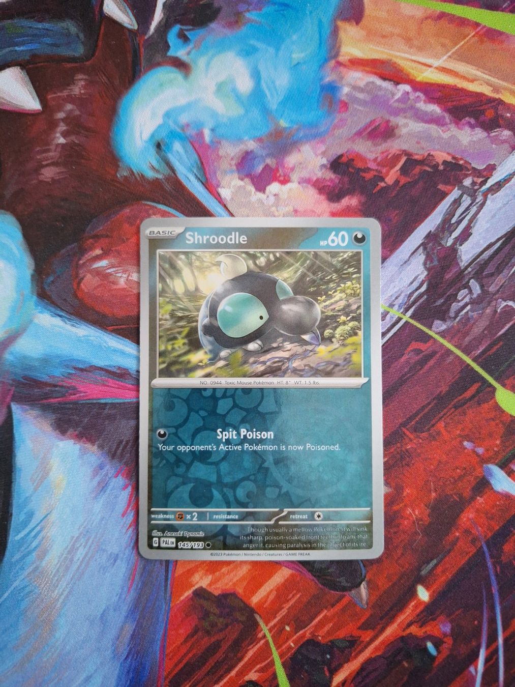 Pokémon Carte collezionabili: Shroodle - Reverse Holo - Pokemon Paldea Evolved – Usato da Altstätten SG venduto da GGsGameshop