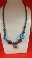 Trendige Nazar-Kette mit blauem Auge - Glücksbringer!