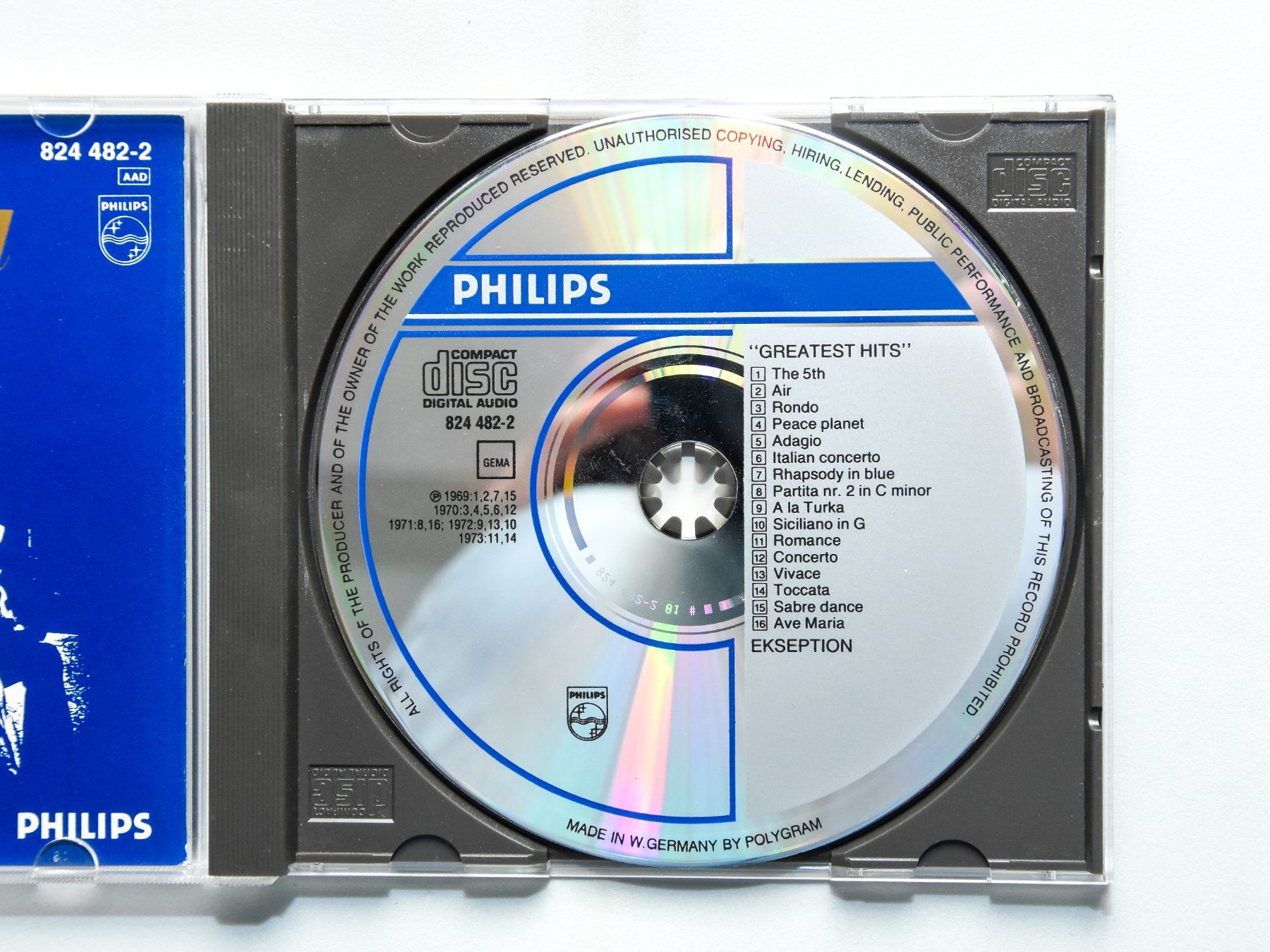 CD: Ekseption ‎- Greatest Hits – Usato da Belmont-sur-Yverdon venduto da ag97 1