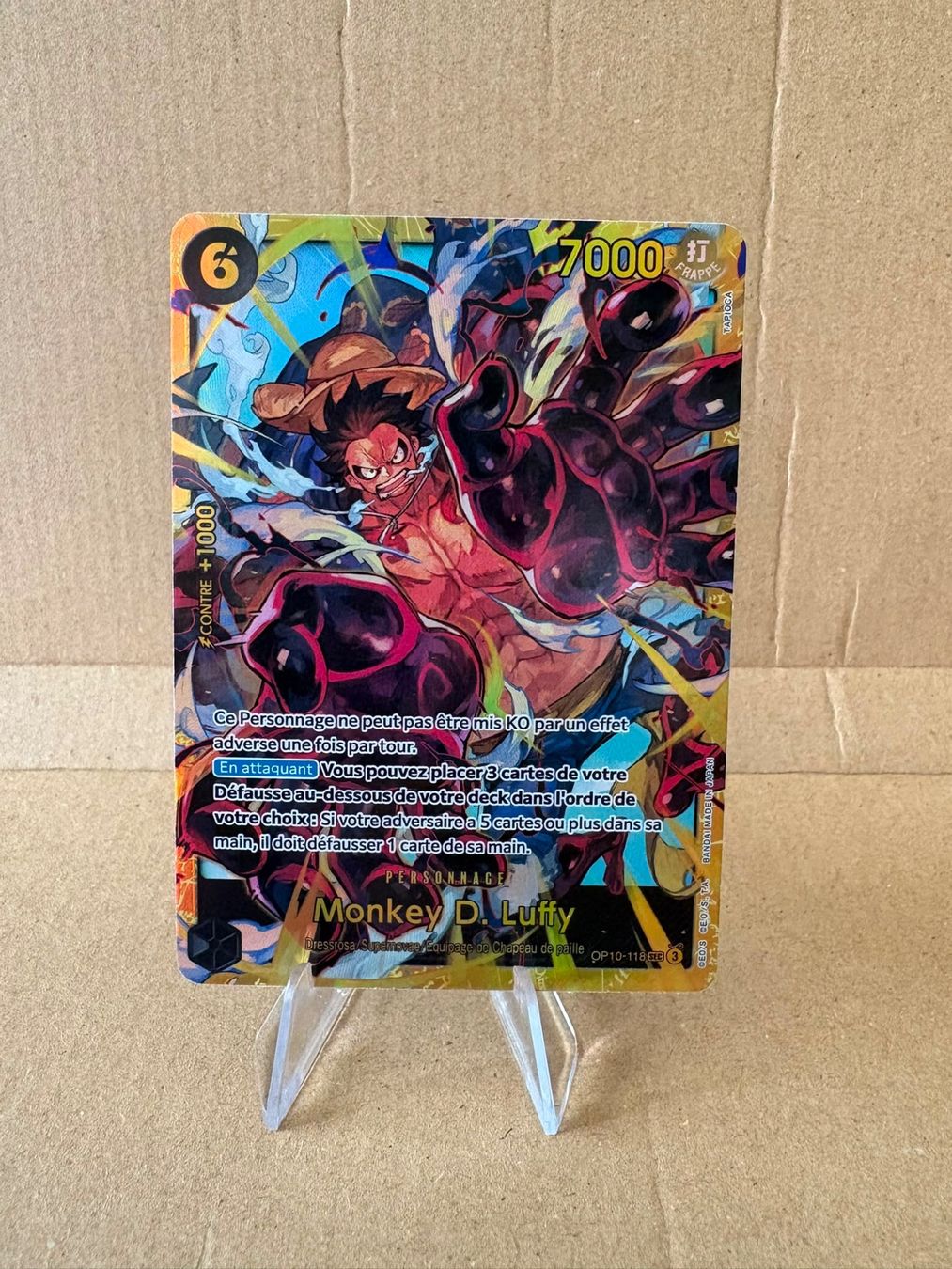 Bandai Sammelbilder & Trading cards: One Piece TCG - OP10-118 Monkey.D.Luffy FR – Neu (gemäss Beschreibung) aus Birsfelden von alex4127