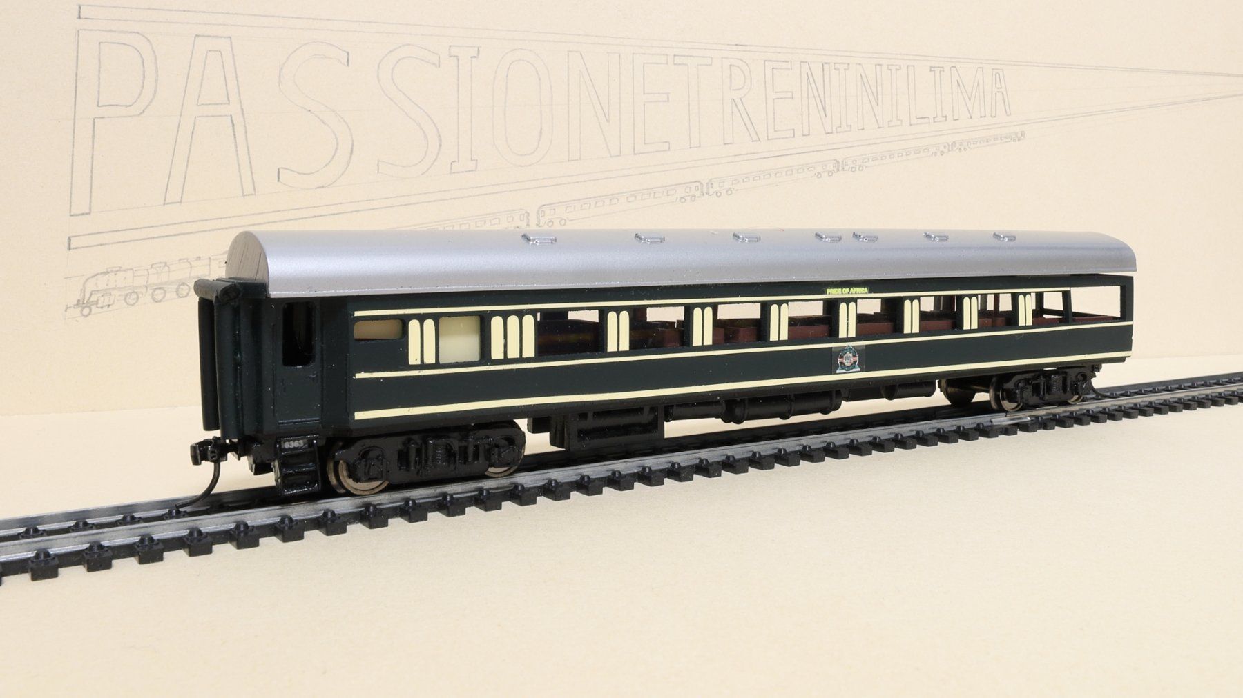 Modellini di ferrovie: Rovos Rail - H0 - Zugset Special Edition – Usato da Hergiswil NW venduto da E646.060 6