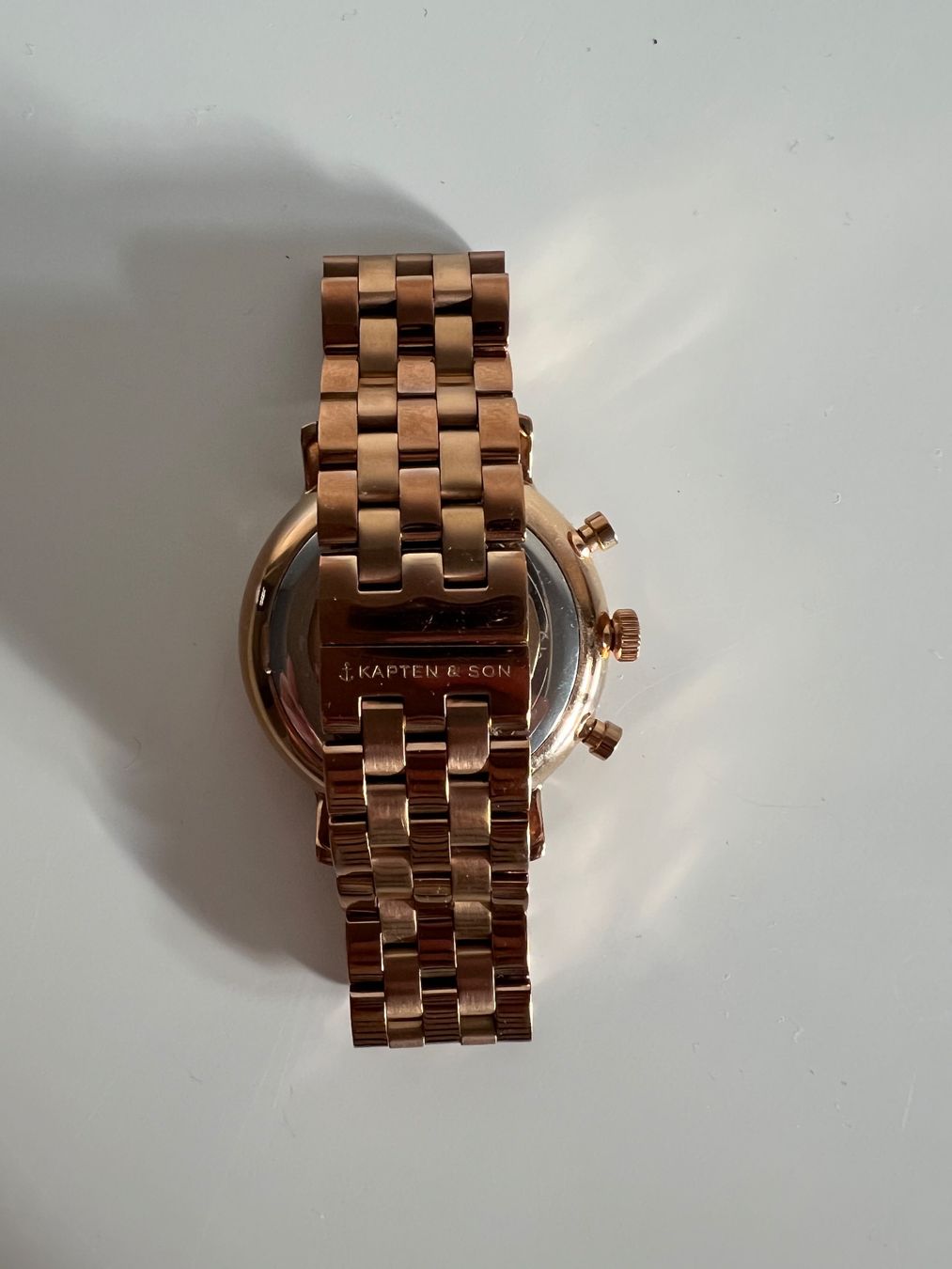 Kapten & Son Orologi: Kapten & Son Chrono Uhr Roségold – Usato da Naters venduto da powerlara_ 2