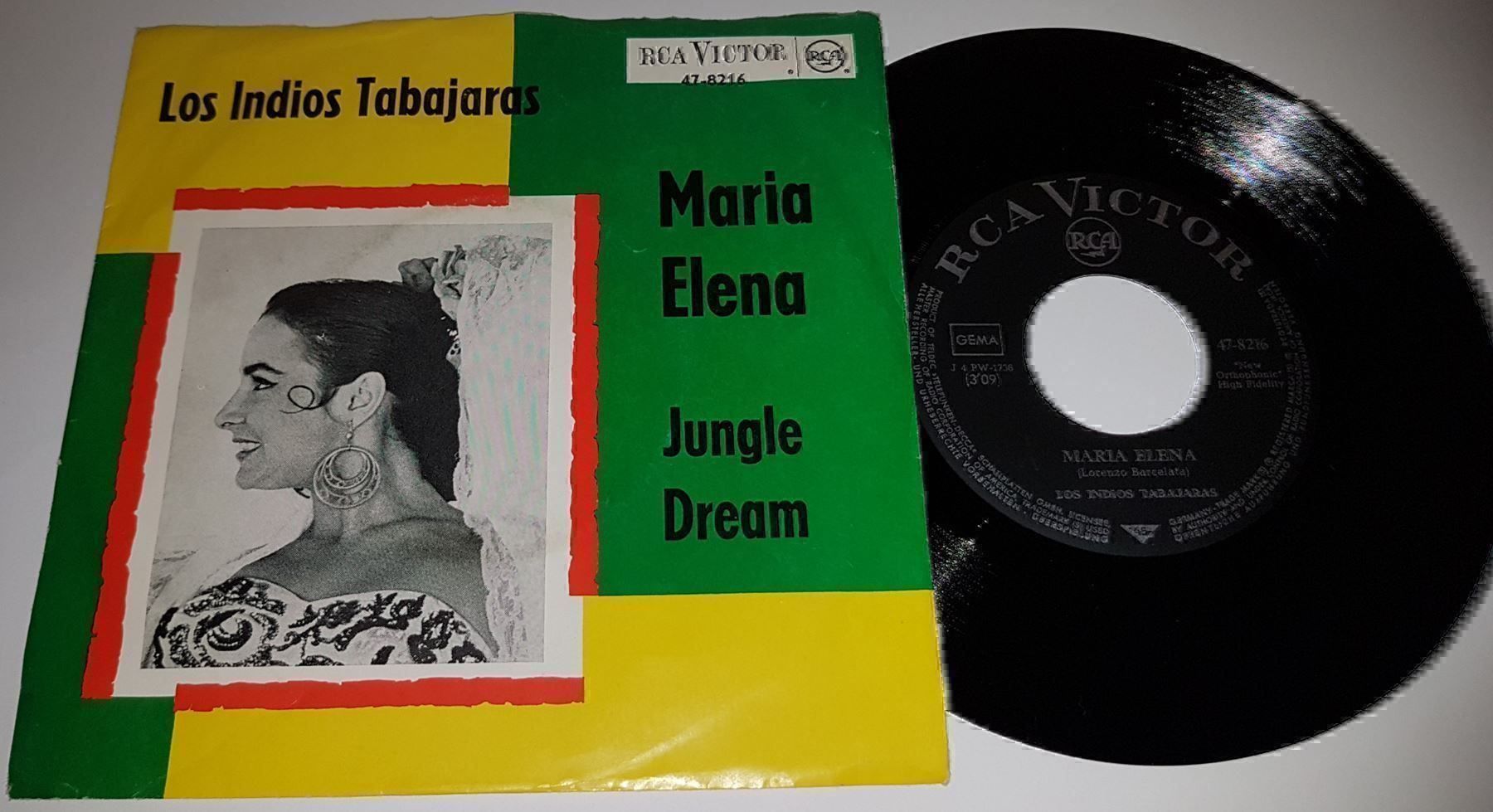 Schallplatten: Los Indios Tabajaras,  MARIA ELENA, 1963 – Gebraucht aus Zürich von Avd 6