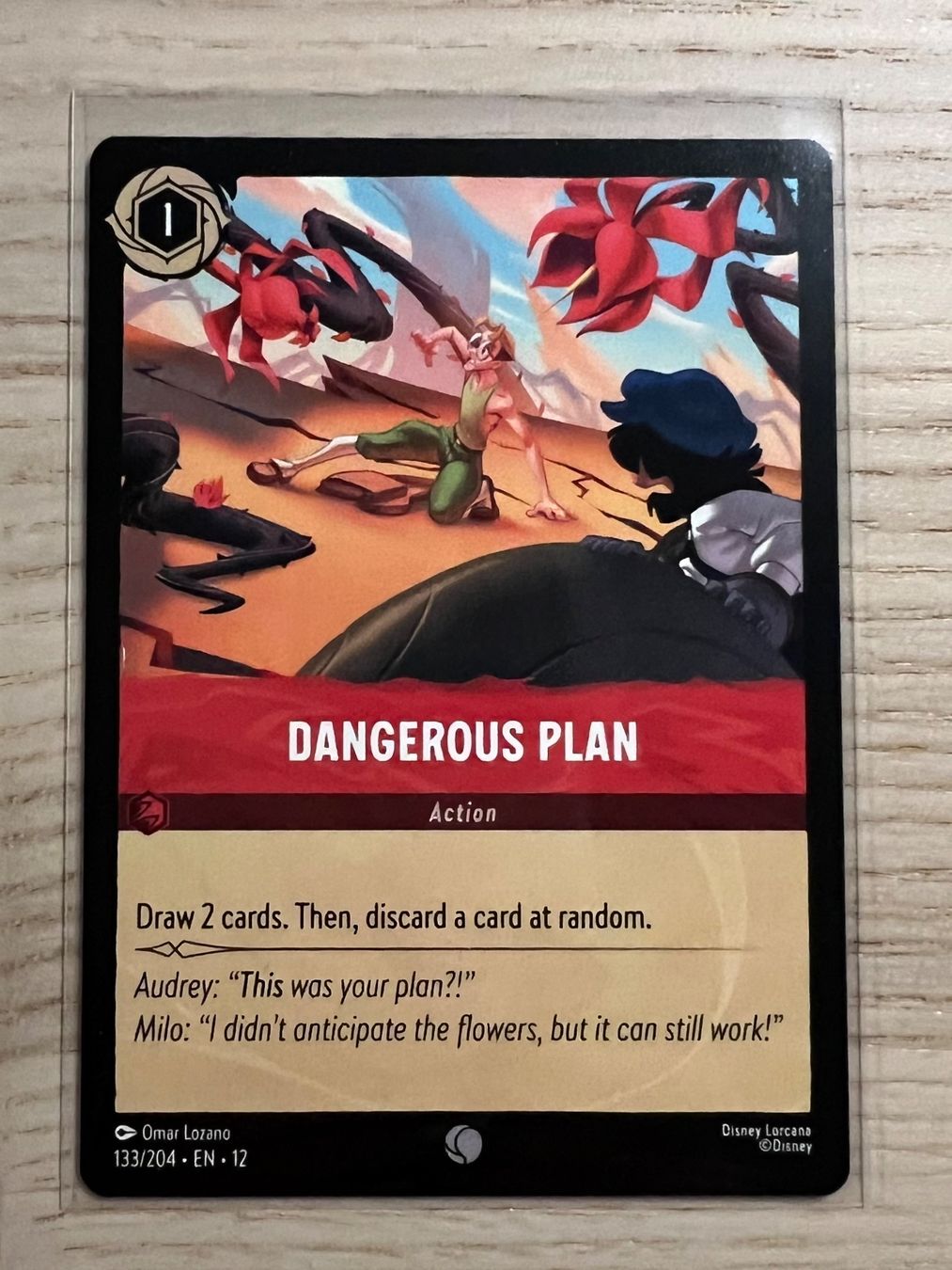 Disney Cartes à collectionner: Dangerous Plan 133 EN Disney Lorcana Wilds Unknown 12 – Neuf (Voir description) à Rafz par SaintCruz