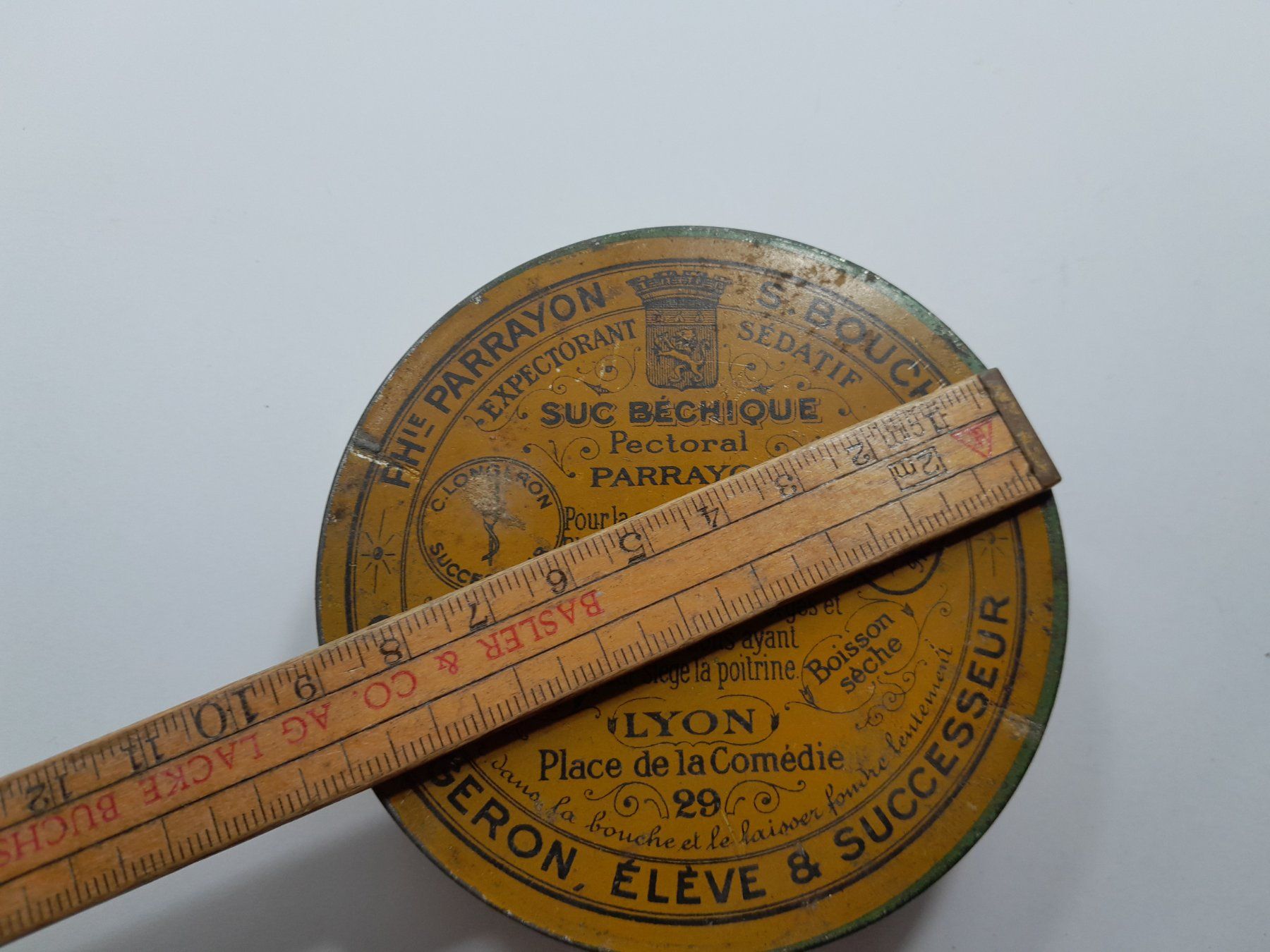 Dosen: Vintage Blechdose - C. Longeron Lyon – Gebraucht aus Männedorf von Bel-view 2