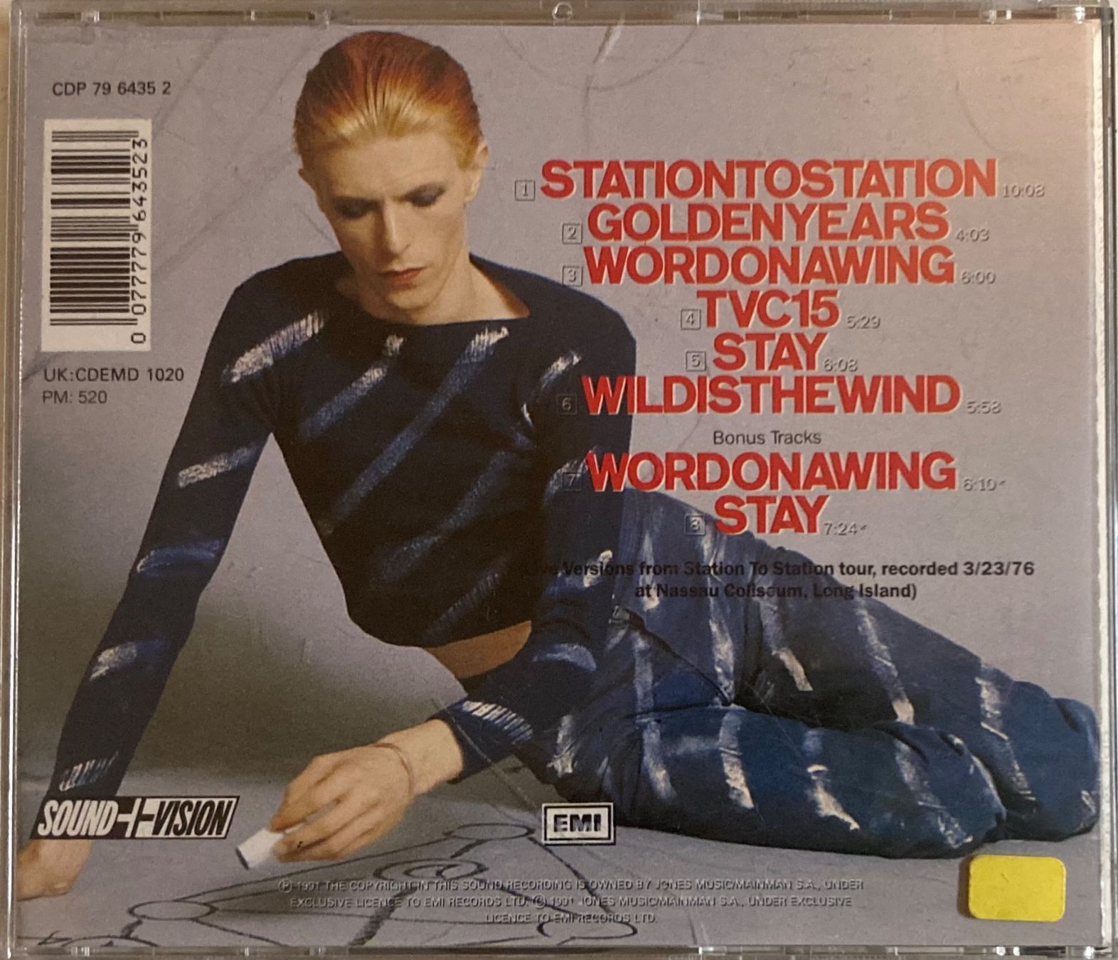 CD: DAVID BOWIE - STATION TO STATION – Usato da Poliez-Pittet venduto da Newtown-Records 1