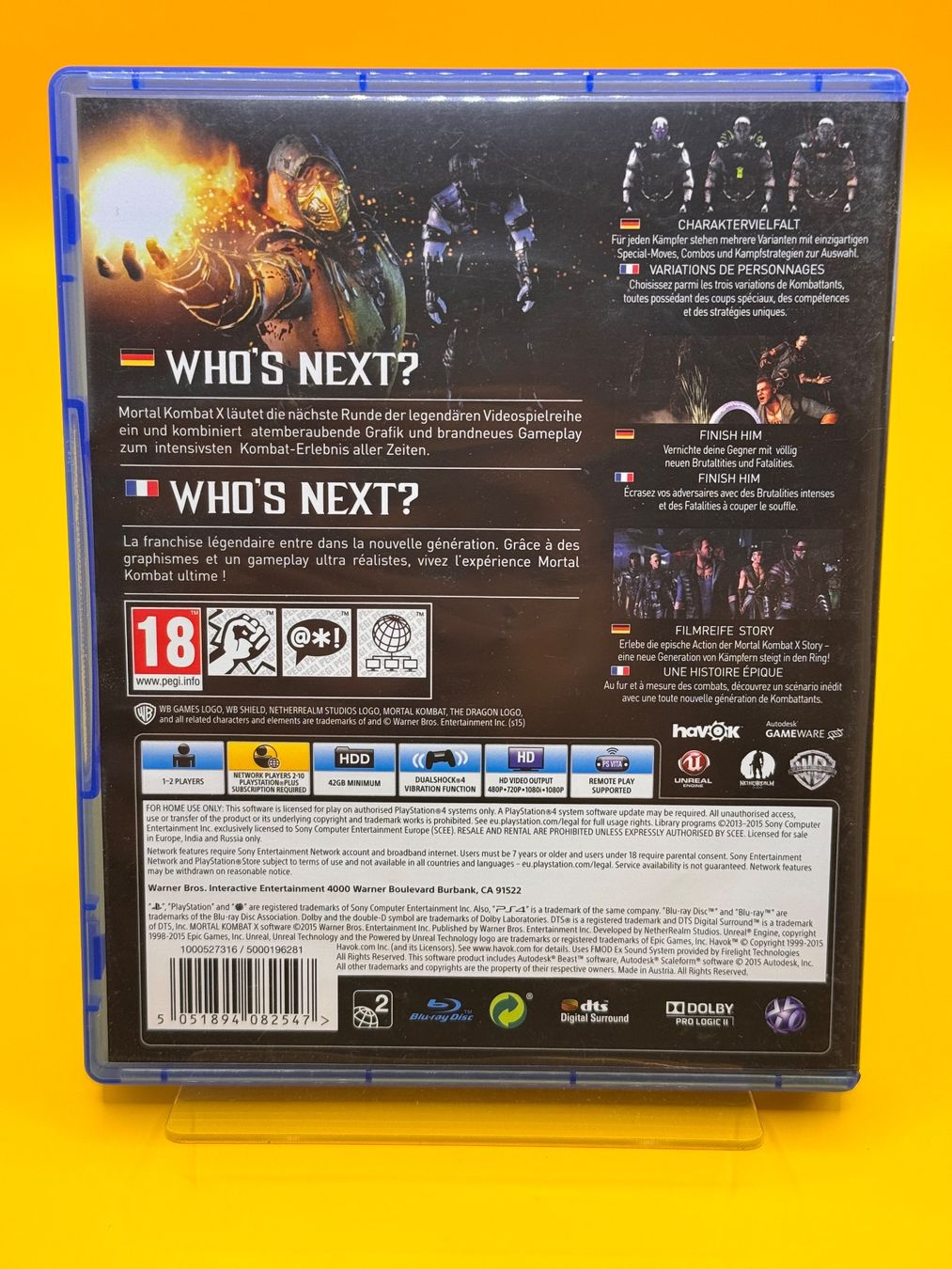 Sony Giochi: Mortal Kombat X - PS4 Spiel – Usato da Oberwil b. Zug venduto da silver2024 1