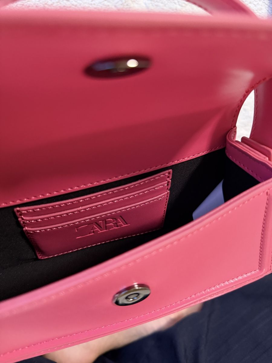 Zara Taschen für Damen: ZARA Handbag, pink leather – Neu (gemäss Beschreibung) aus Dübendorf von ilianalou 4