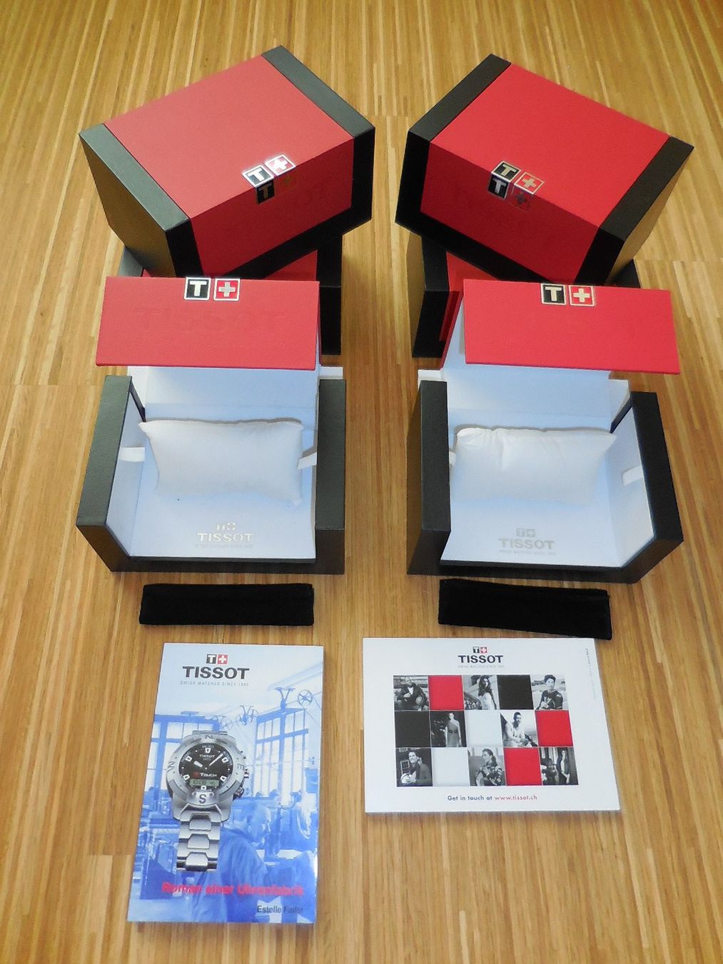 Scatole porta orologi: Uhrenboxen TISSOT – Nuovo (secondo la descrizione) da Waldstatt venduto da 37bernhard79 1