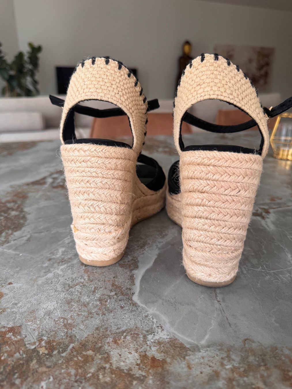Zara Damenschuhe: Elegante Zara Espadrille, Gr 37 – Gebraucht aus Meilen von 11sina11 4