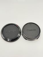 2 Canon Gehäusedeckel und Objektivdeckel