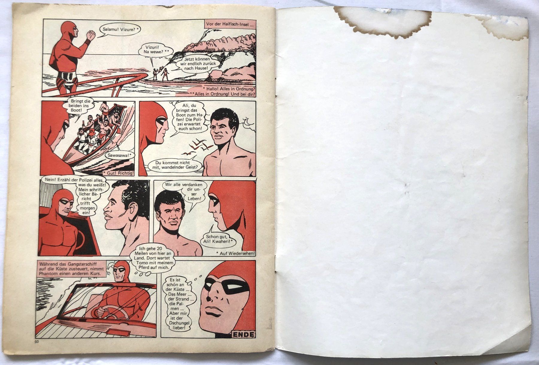 Fumetti: PHANTOM - Heft - Nr.128 - Bastei Verlag – Usato da Schaffhausen venduto da durruti 4