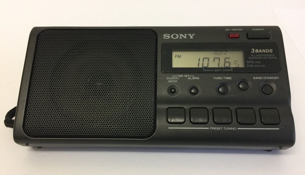 Petite Radio Sony 3 Bandes – Occasion, Fonctionne Nickel, Look Vintage Sympa