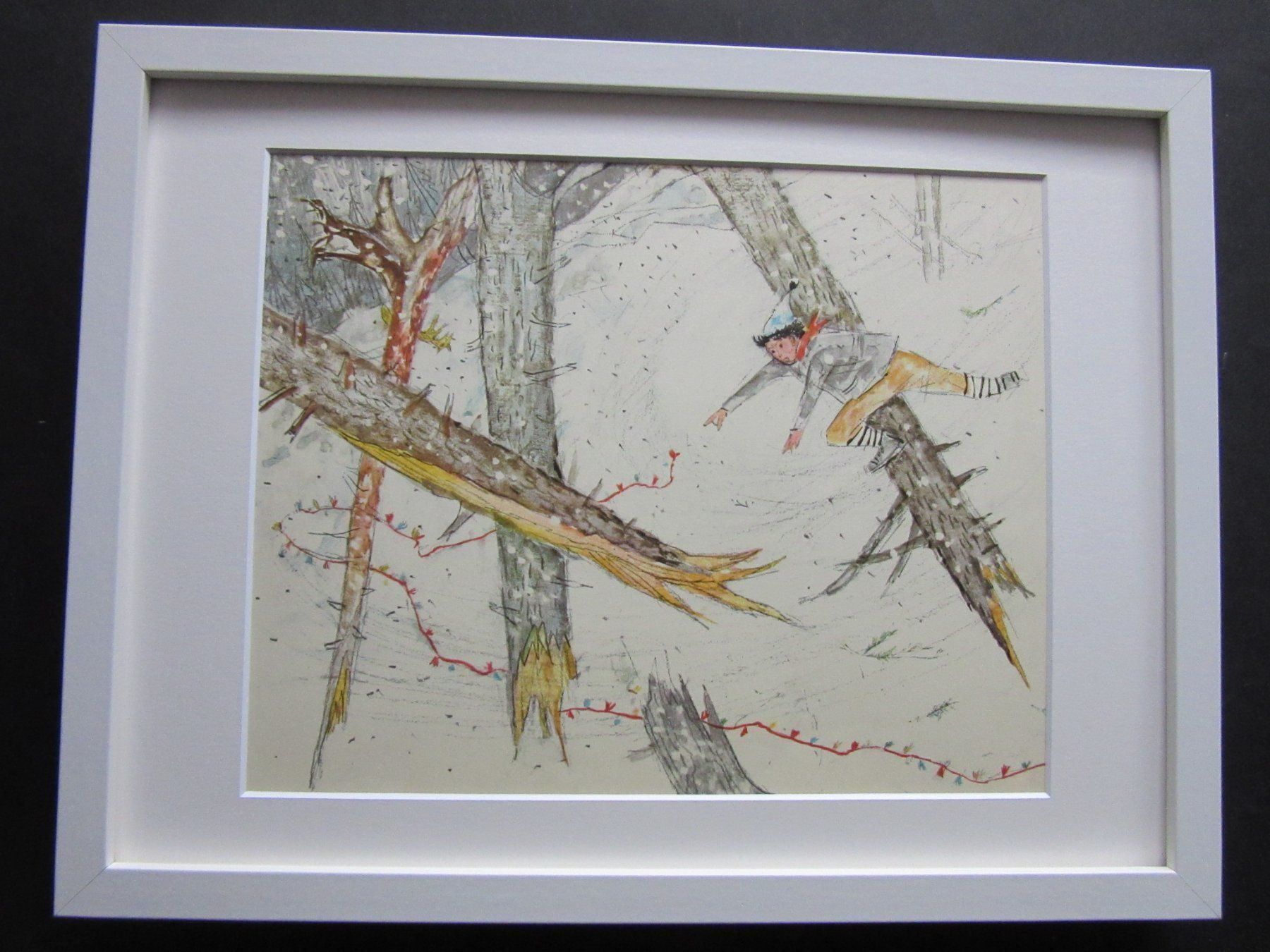 Foto & Immagini: ALOIS CARIGIET MIT RAHMEN – Usato da Gersau venduto da grafik-kunst