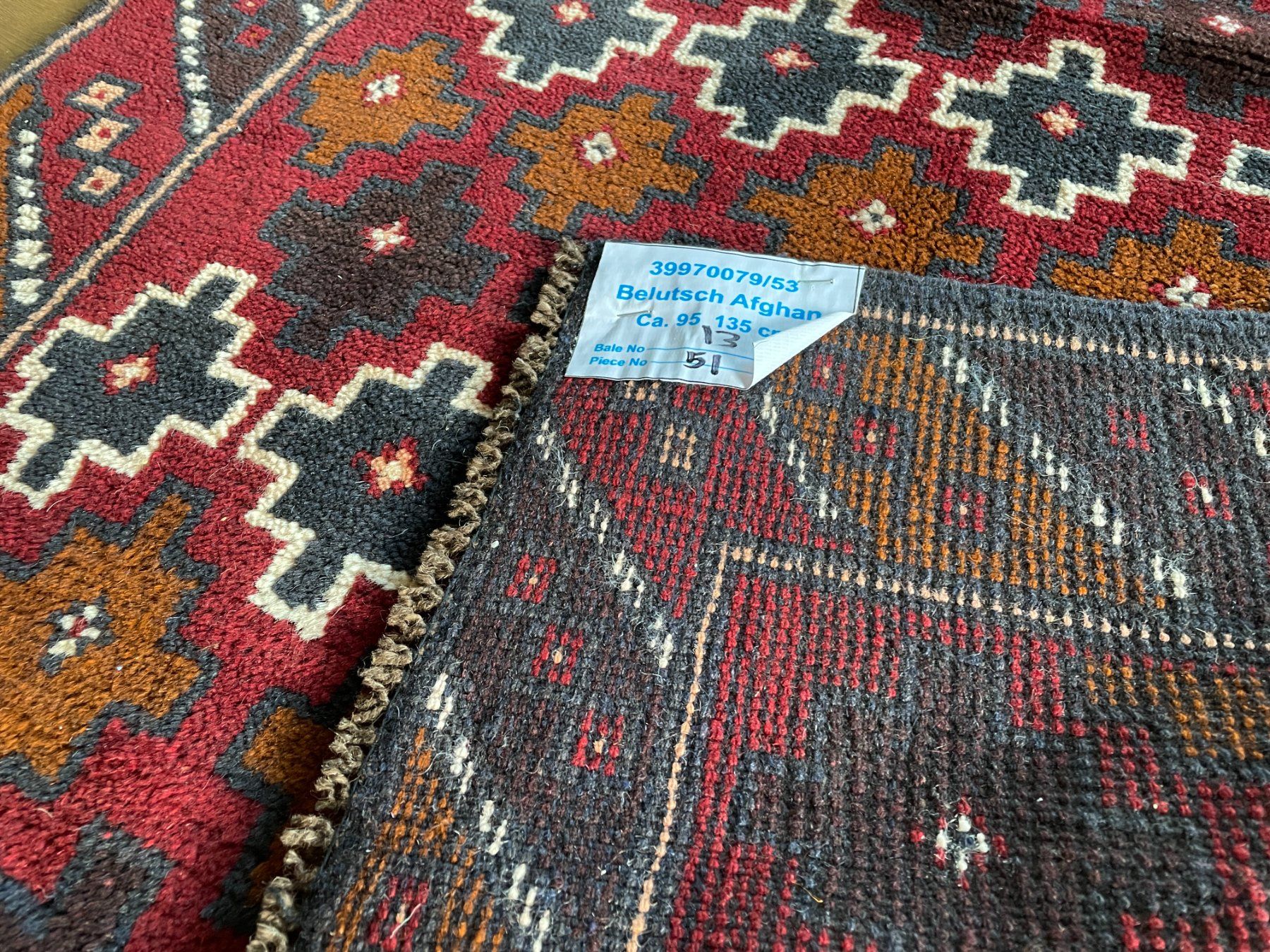 Teppiche: Handgeknüpfter Belutsch - Afghan – Gebraucht aus Bennau von Mayer_Carpets 3