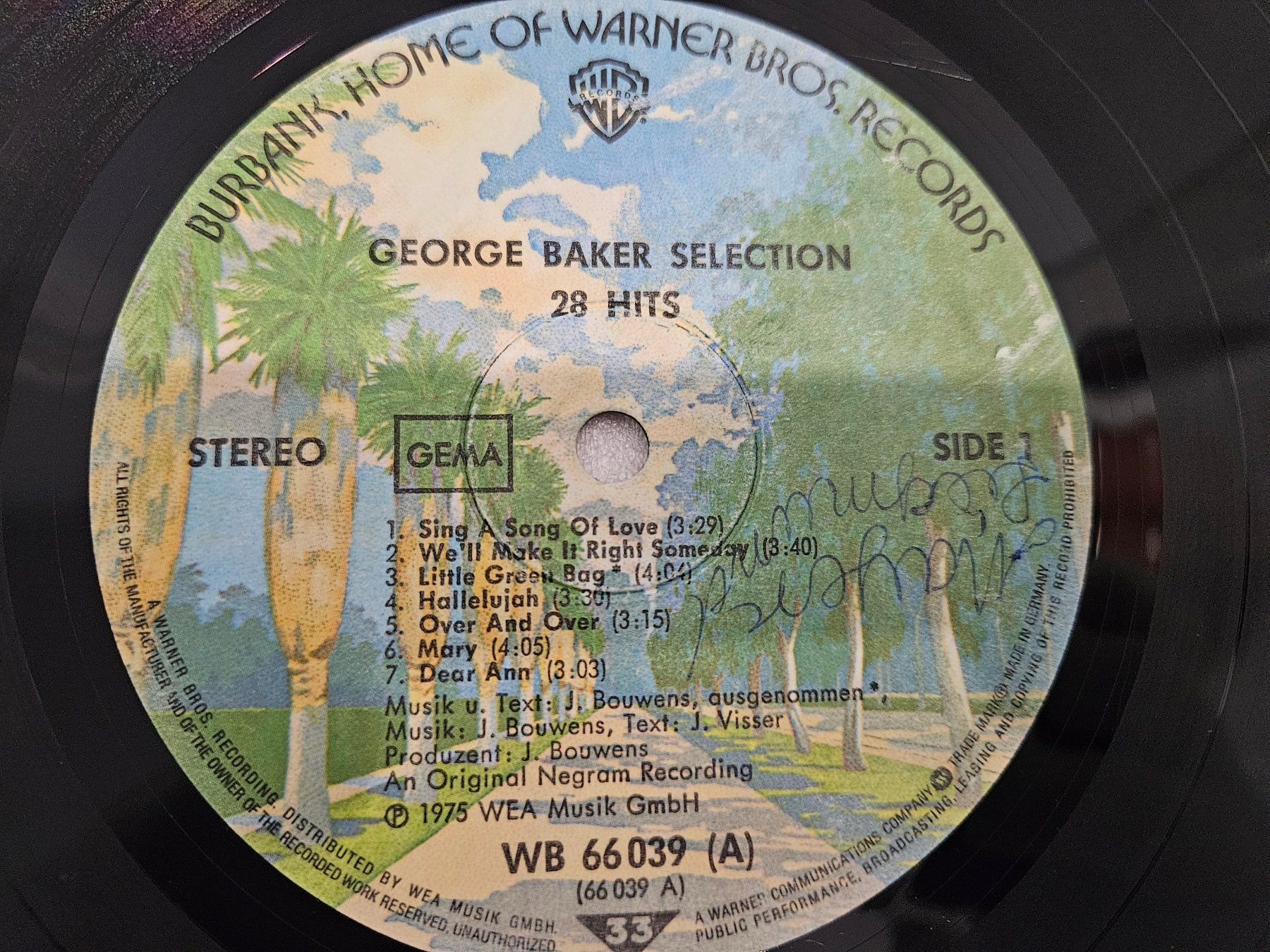 Dischi in vinile: George Baker Selection – 28 Hits / 2 LP`s – Usato da Uster venduto da Vinyl-Leidenschaft 6